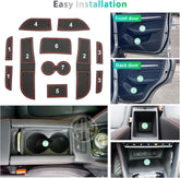 MG ZS Custom Fit PVC Anti Slip Interior Mats